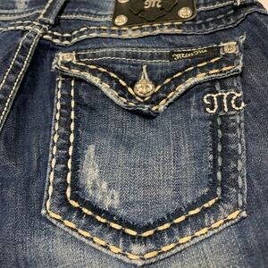 Miss me Bermuda denim shorts